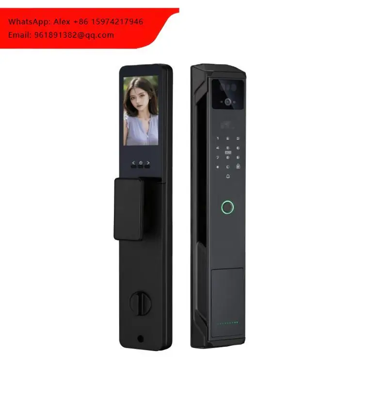 

Trending Products 2025 New Arrival Face Recognition Smart Locks With Camera And Tuya Smart Lock