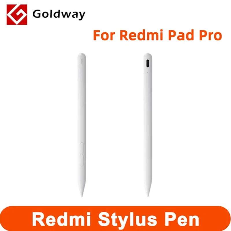 

Оригинальный стилус Xiaomi Redmi Pen для планшета Redmi Pad Pro 4096 уровень чувствительности Рисование письмо умный карандаш 80 мАч Type-C зарядка