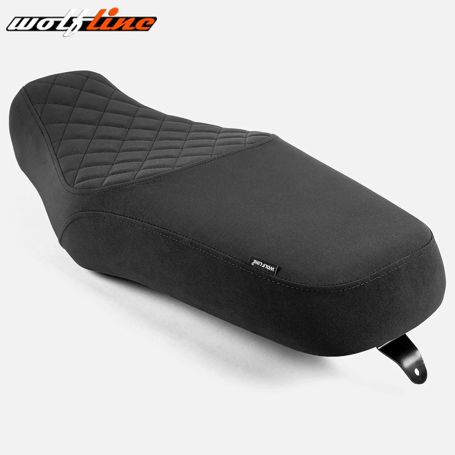 WOLFLINE One Piece Saddle Pad Front Rear Seat Cushion for Honda GB350 2023-2024