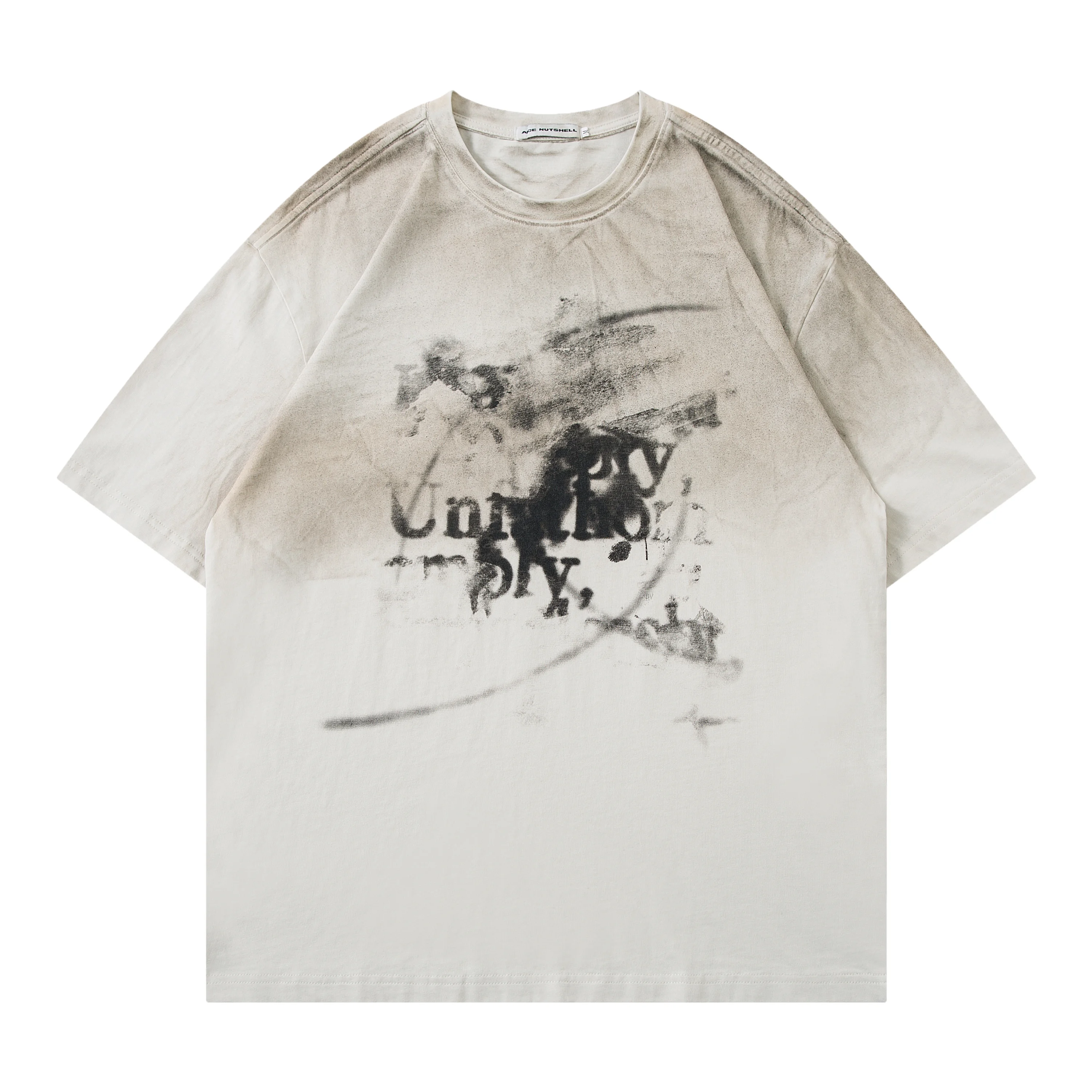 

American Style Creative Fun Printed Short-Sleeve T-shirt Unisex Retro Streetwear Top