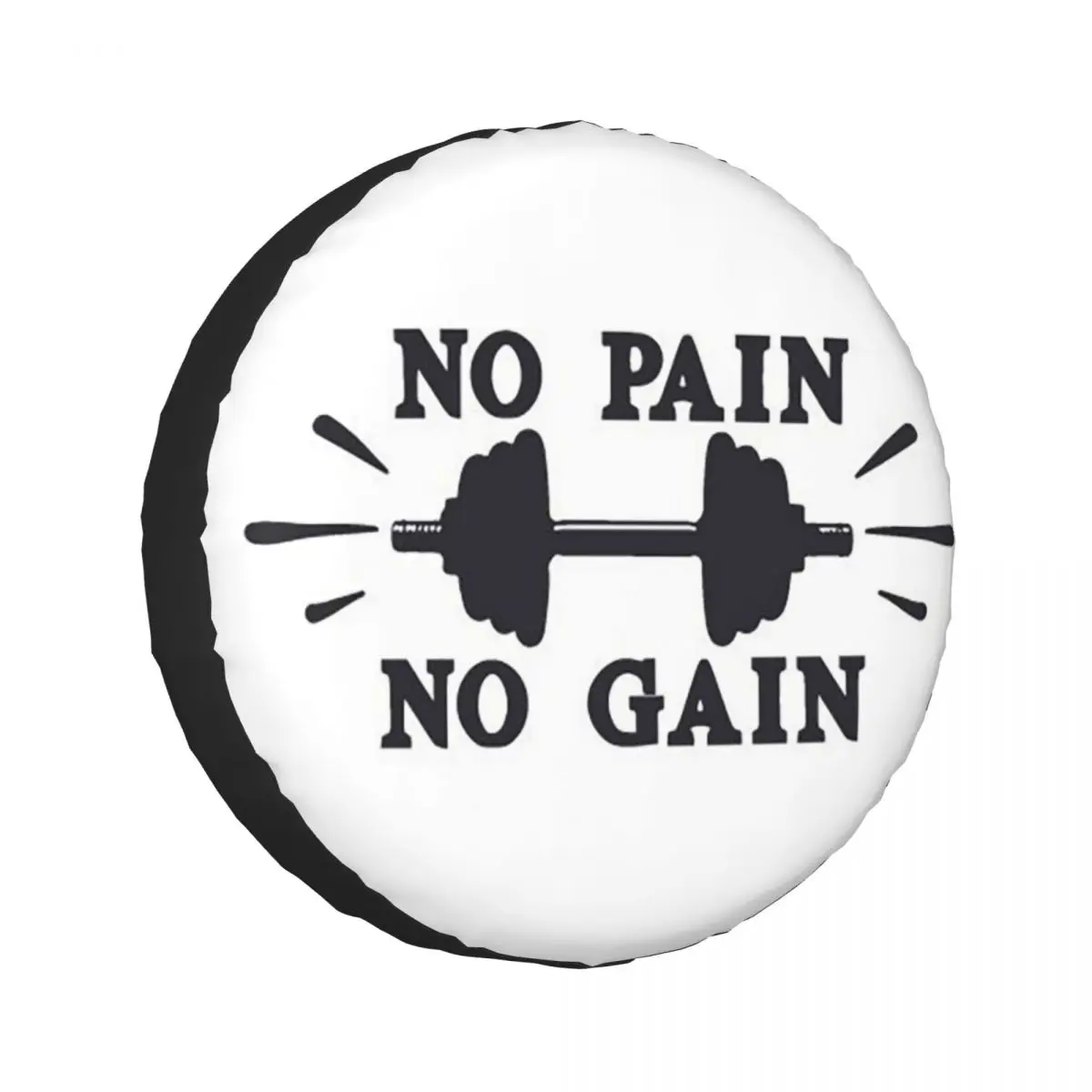 

Пользовательские No Pain No Gain Бодибилдинг Фитнес Тренажерный зал Запасной чехол для автомобиля 4x4 Защитные чехлы для колес 14 дюймов 15 дюймов 16 дюймов 17 дюймов