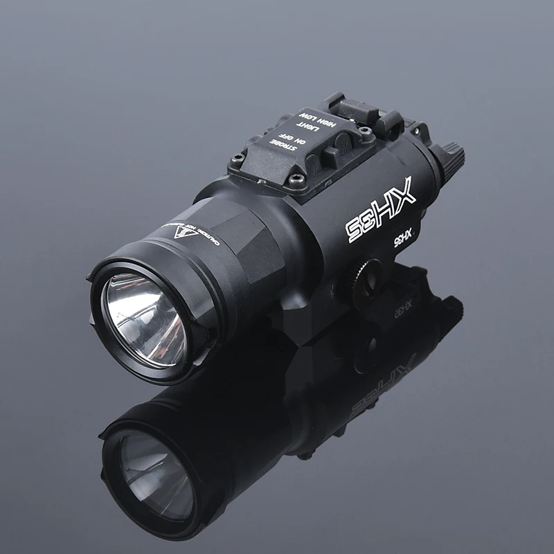 Surefir XH35 Hunting Flashlight Weapon Metal airsoft Pistol Gun Strobe LED Light Tactical accesories equipments 800Lumen Fit 20m