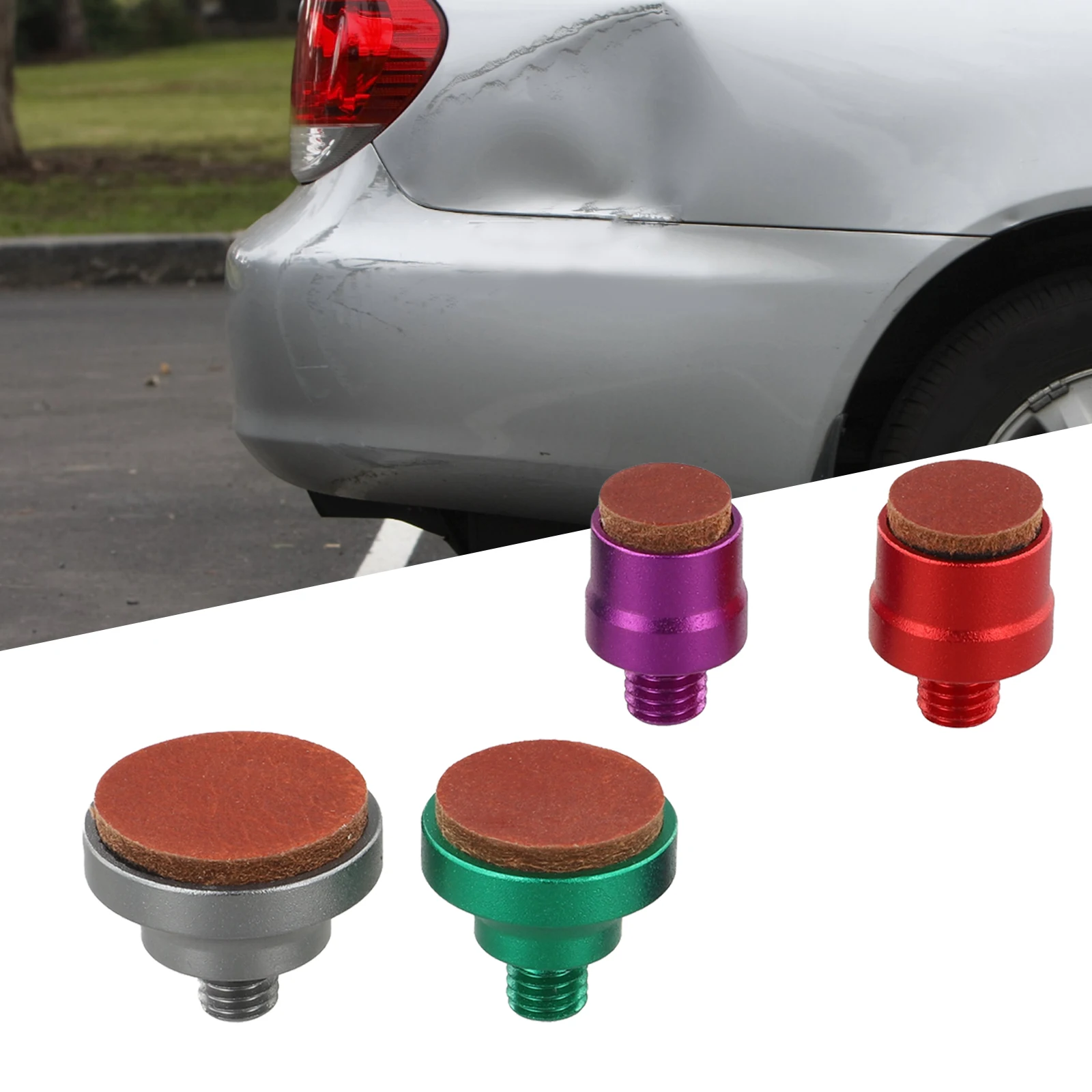 

Инструмент для авторемонта, инструмент для удаления вмятин для обслуживания автомобиля, портативные инструменты для ремонта вмятин, инструменты для кузова, изготовленные из воловьей кожи