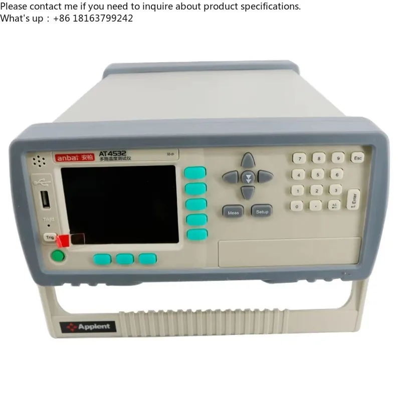 

Multi-Channel Temperature Meter Tester AT4532 Thermometer Datalogger 32 Chan nels Thermocouple J/K/T/E/S/N/B/R