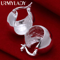 Fine 925 sterling silver earrings wedding high quality popular product fashion women party Earring Jewelry