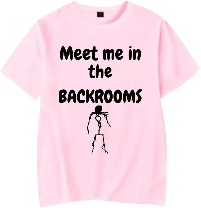 Return The Backrooms Shirts Boys Girls Fashion Tee Unisex Men Ladies Cool Short Sleeve Shirts XXS-4XL