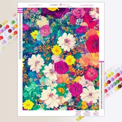 Primavera fiori rosa pittura diamante fai da te paesaggio punto croce pieno ricamo quadrato pittura diamante Kit mosaico decorazioni per la casa