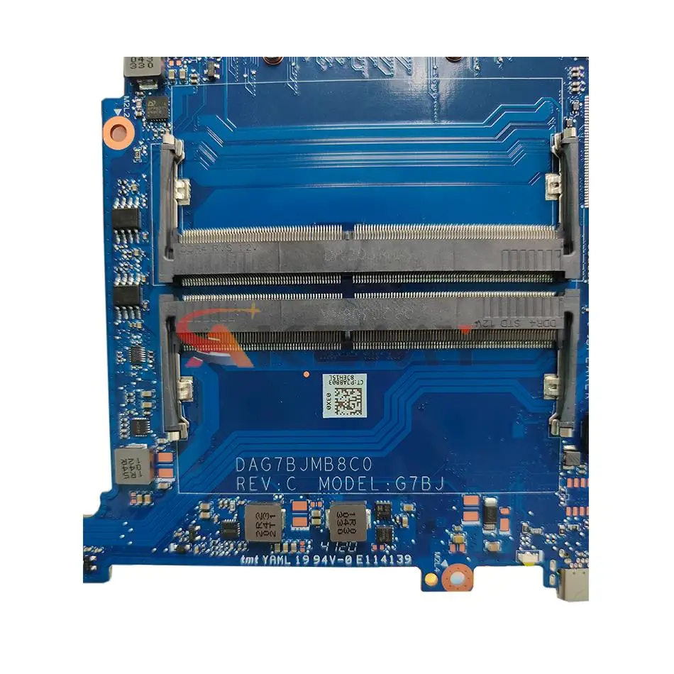 HP 高性能メインボード DAG7BJMB8C0 ノートパソコンのマザーボードパビリオン 15-CW TPN-Q210 15Z-CW CPU R3 R5 R7 100% テスト済み