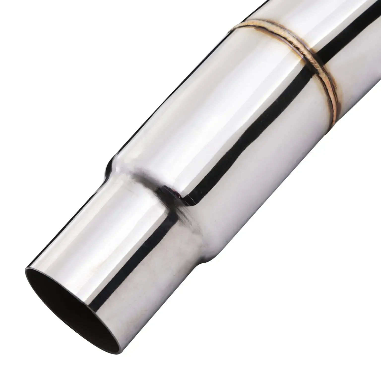 VwGolf R MK7 Tubo di scarico Produttore di motocicli Sezione testa del sistema di scarico del nucleo del convertitore catalitico personalizzato