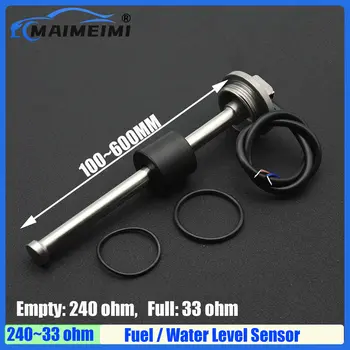 Sensore di livello del carburante MAIMEIMI 240-33 Ohm per indicatore del livello dell'acqua, olio e carburante, sensore galleggiante del carburante in acciaio inossidabile per auto marine, 100-575 mm 6 best sales galleggiante del carburante - №5
