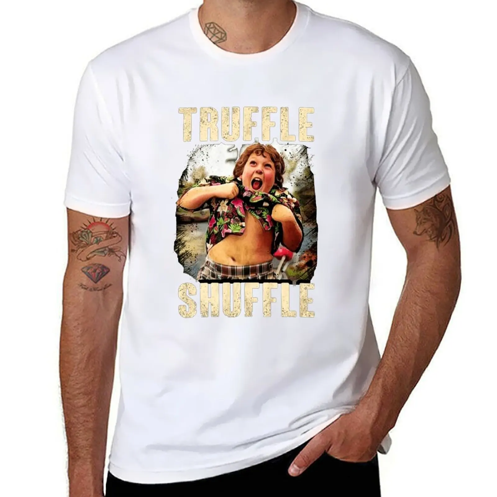 

Truffle Dancing And Shuffle T-Shirt t shirts designer man t shirt cotton high quality T-Shirt