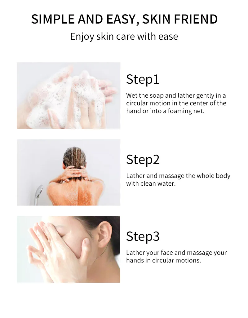 صابون الوجه بالزيت الطويل والنباتي - ينظف ويرطب بلطف للبشرة الناعمة والمتوازنة #5