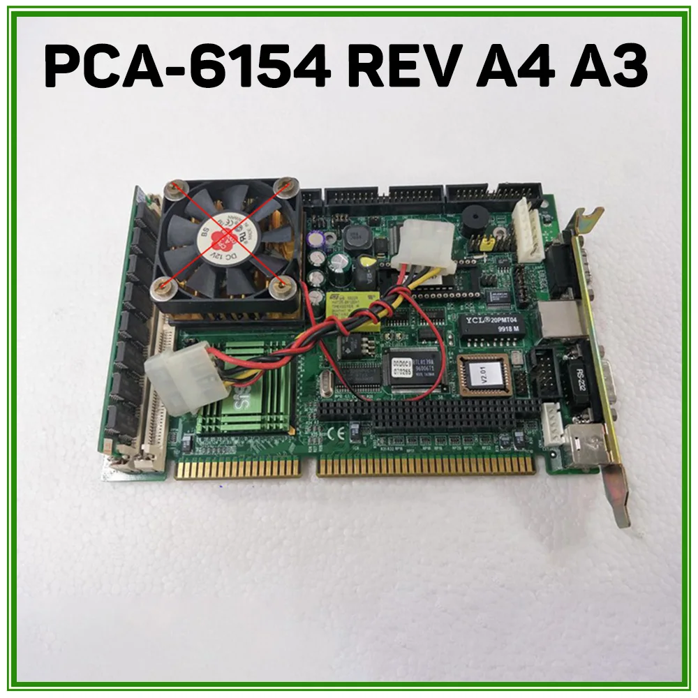 For Original Advantech Industrial Control Motherboard PCA-6154 REV A4 A3