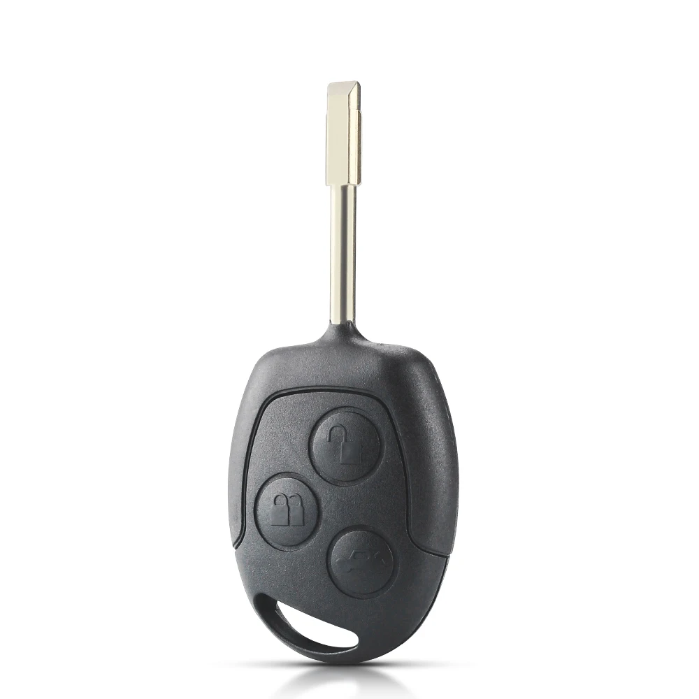 

KEYYOU For Ford Focus Mondeo New 3 Buttons Transit Connect Set Remote Car Key Shell Case Fob Keyless Entry Auto Key