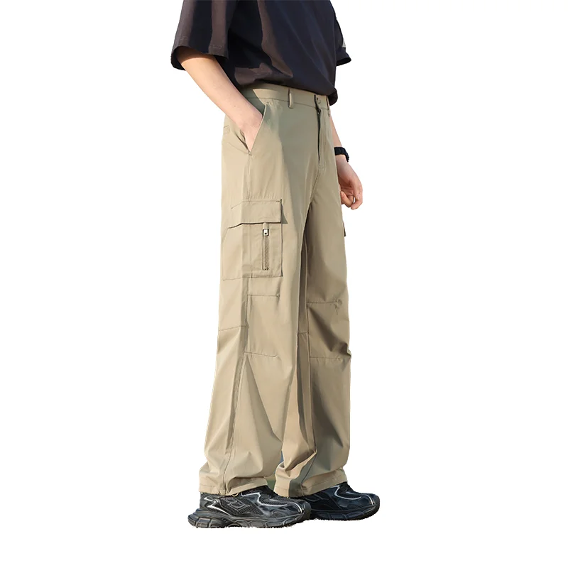 

Men's Trendy Cargo Pants Spring Summer Outdoor Mountain-Style Hiking Trousers Versatile for Adventure, Camping Mountaineering