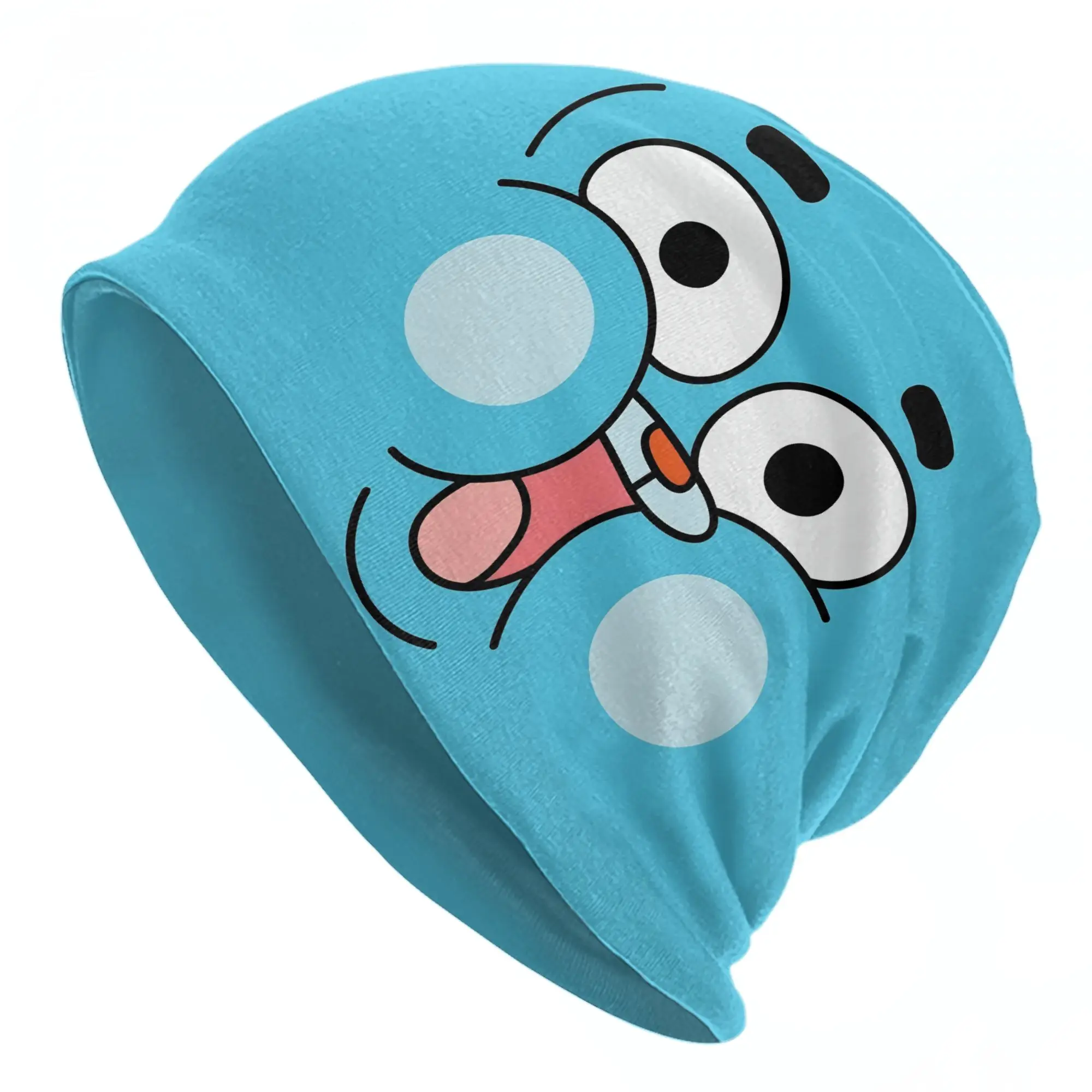 Gumballs Face Bonnet Hat Autumn Winter Outdoor Skullies Beanies Hats Amazings Gumballs Unisex Summer Head Wrap Cap