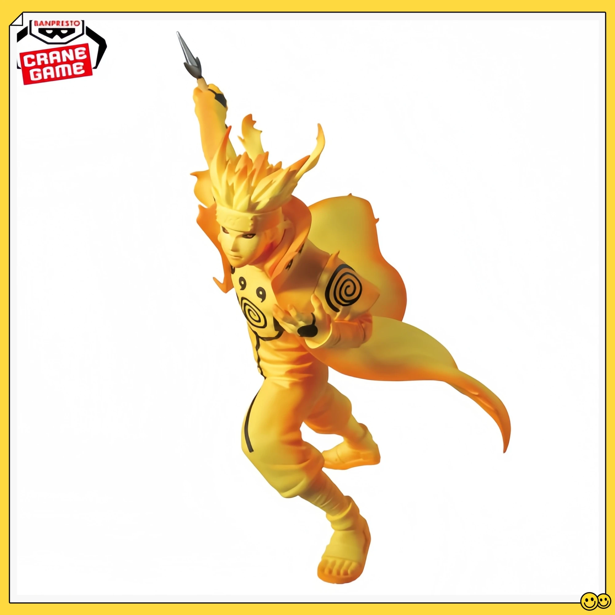 

Bandai In Stock Banpresto Naruto Shippuden Vibration Stars Namikaze Minato Combat Stance Finished Model Toys Gift 14Cm