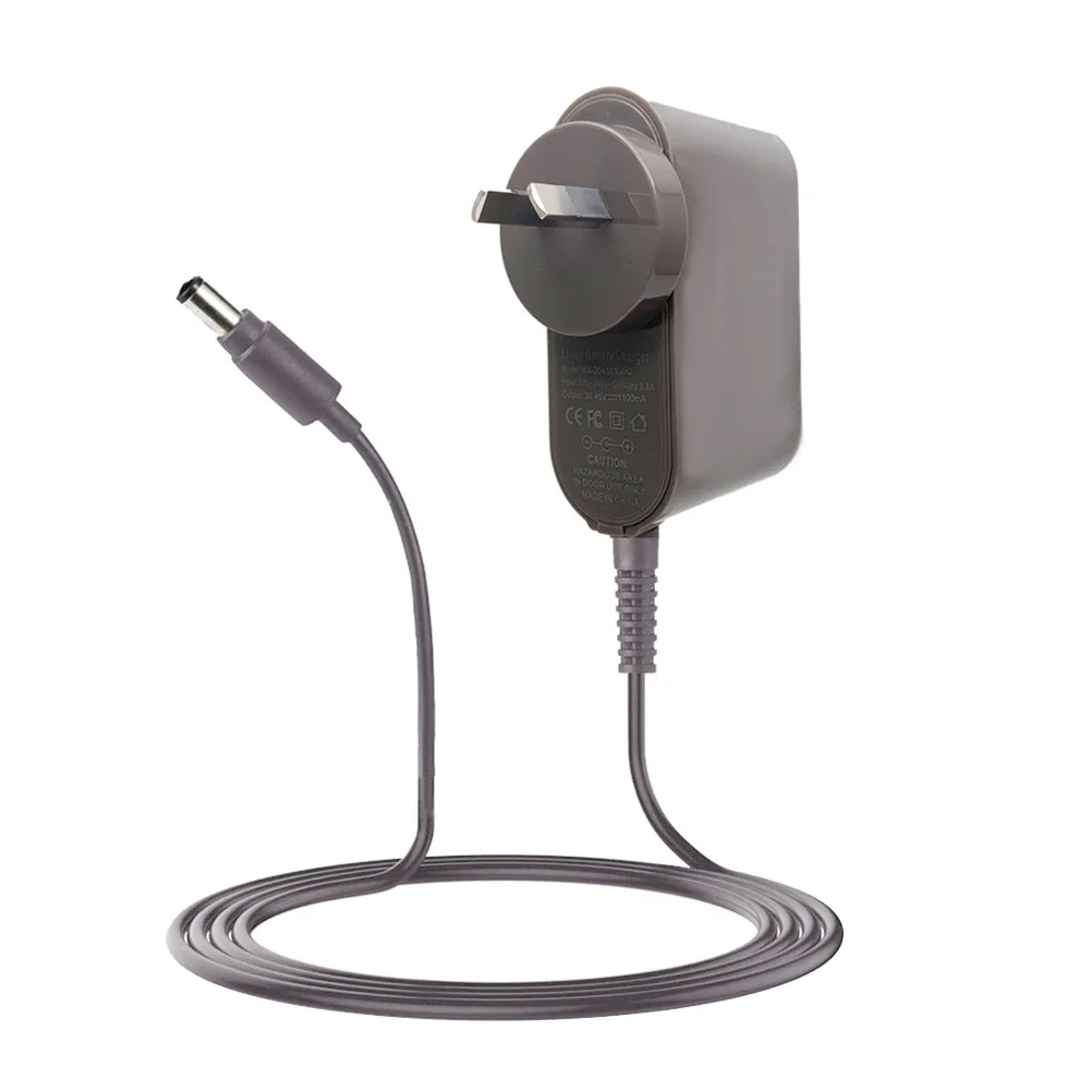 

For Dyson V10 V11 V12 V15 Vacuum Cleaner Charger Power Cord Adapter 30.45V 1.1A Gray Light-changing Cordless Vacuum Cleaner