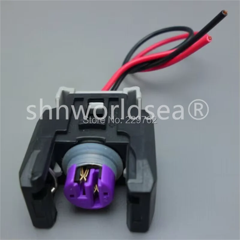 2Pin 03P973702 13816706 Auto fuel spray nozzle/oil atomizer plug,Car common plug rail injector socket Automotive connect