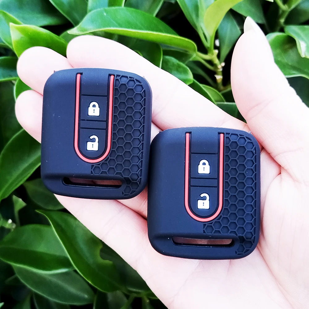 Car Key Silicone Case Fob Rubber Cover for Nissan Micra K12 Note Navara Qashqai J10 Primera Almera Sunny X-Trail Accessories