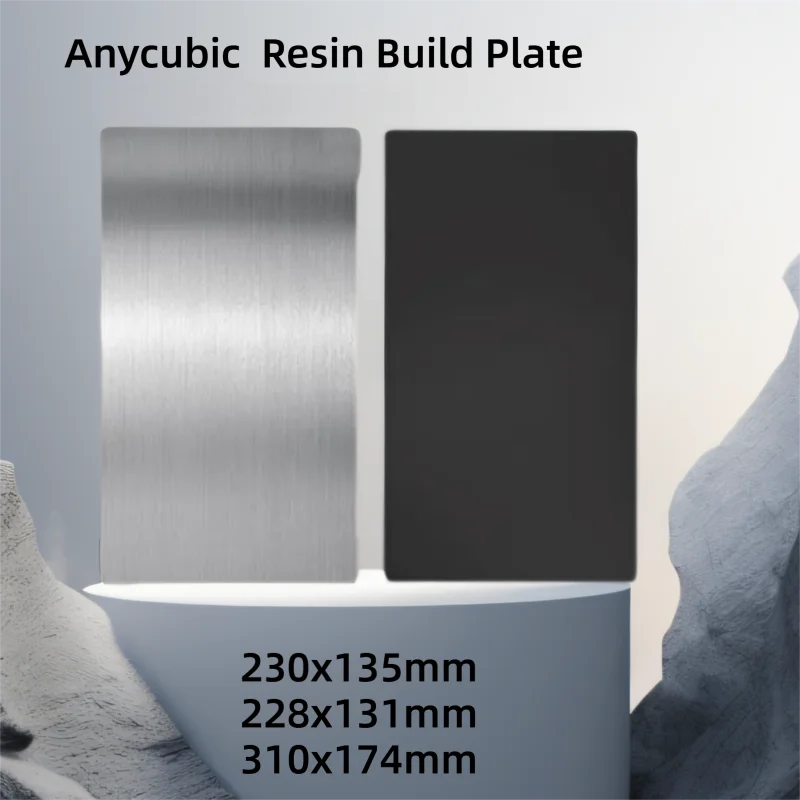 

Строительная пластина из смолы ENERGETIC 228x131/230x135/310x174 Anycubic Гибкий лист спиральной стали SLA/DLP + магнитное основание