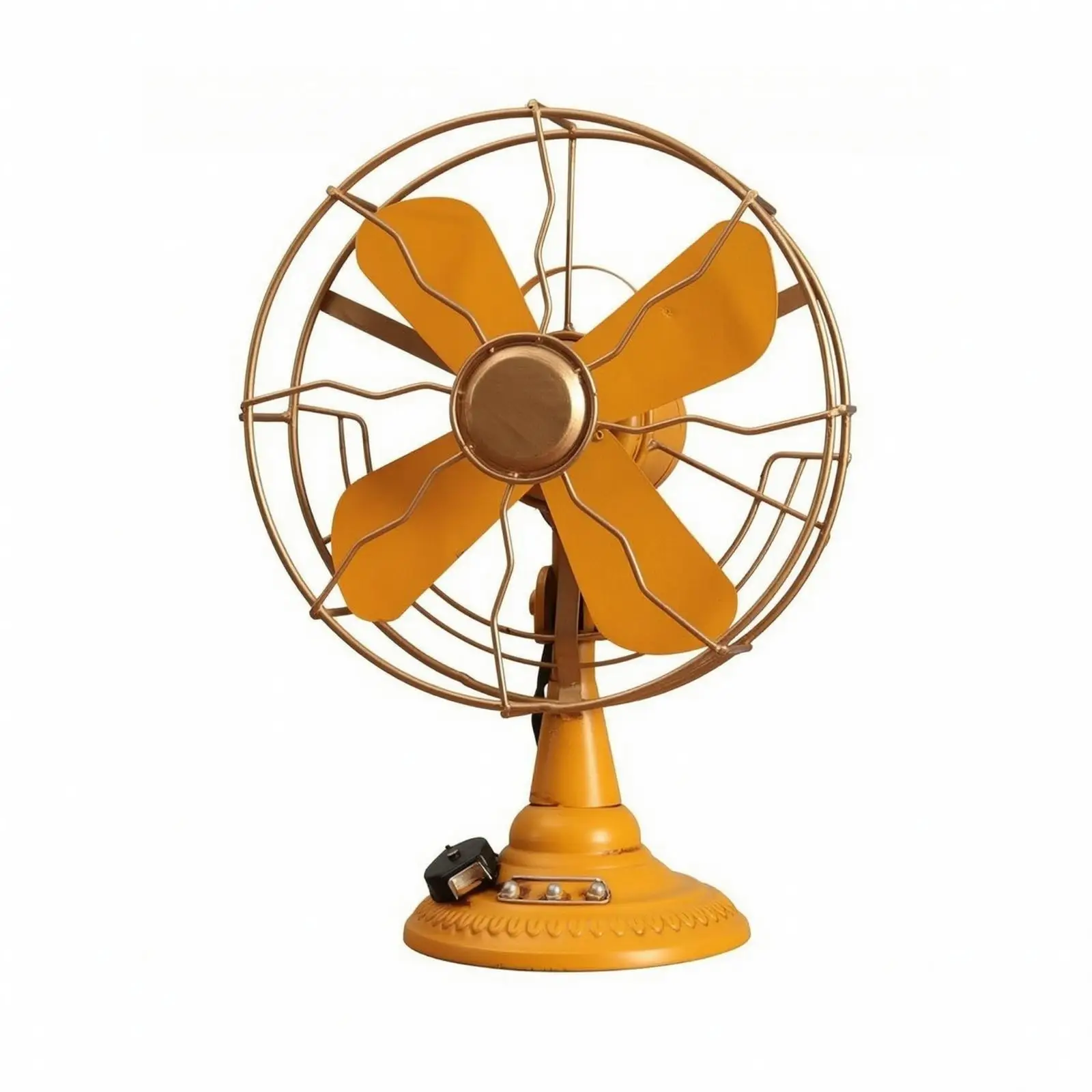 Freestanding Pedestal Fan Display Model Ornamental for Cafés, Shop Displays