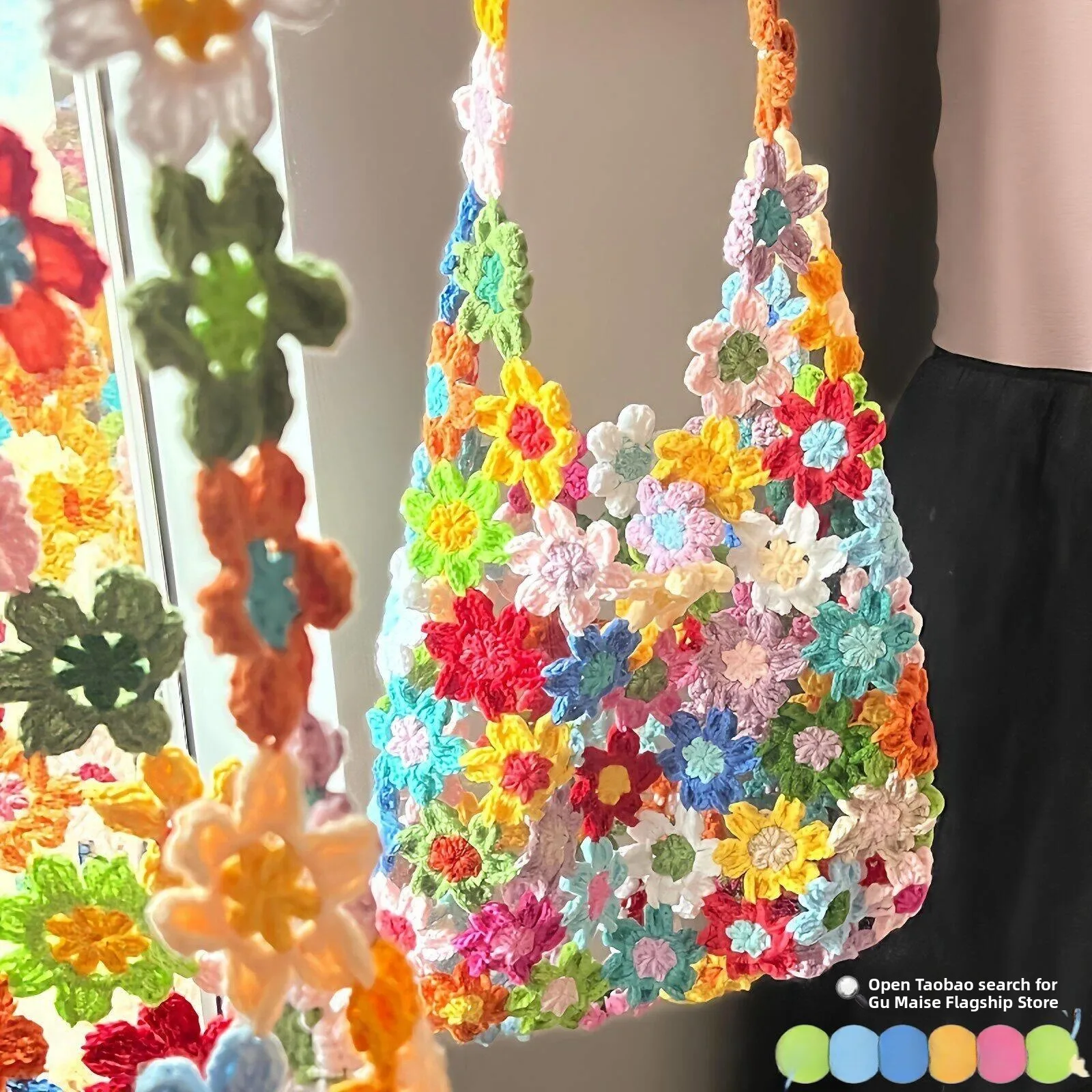 spring-floral-handmade-diy-crochet-hollow-canvas-shoulder-bag-for-women-outdoor-photography-picnic-ideal-fabric-kit