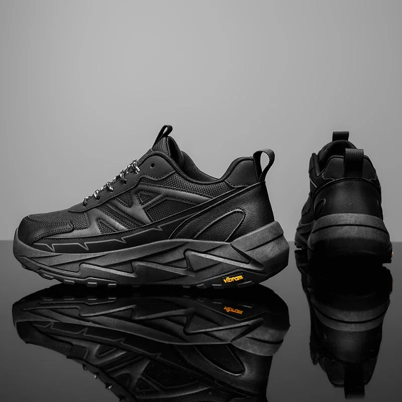 

Springand Autumn Men's Thick-soled Shock-absorbing Cushioning Sports Shoes,Anti-slip Men's Running Shoes,Breathable Sports Shoes