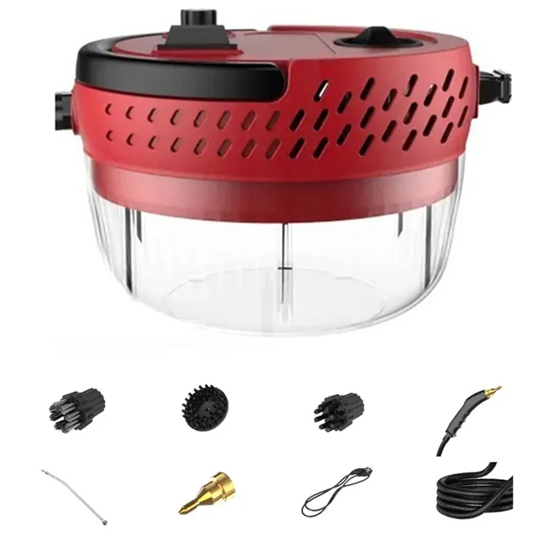 

AT02-Portable Steam Cleaner 15 Seconds To Produce Steam Leakage Protection Anti-Dry Burning Handheld Steam Cleaner US Plug