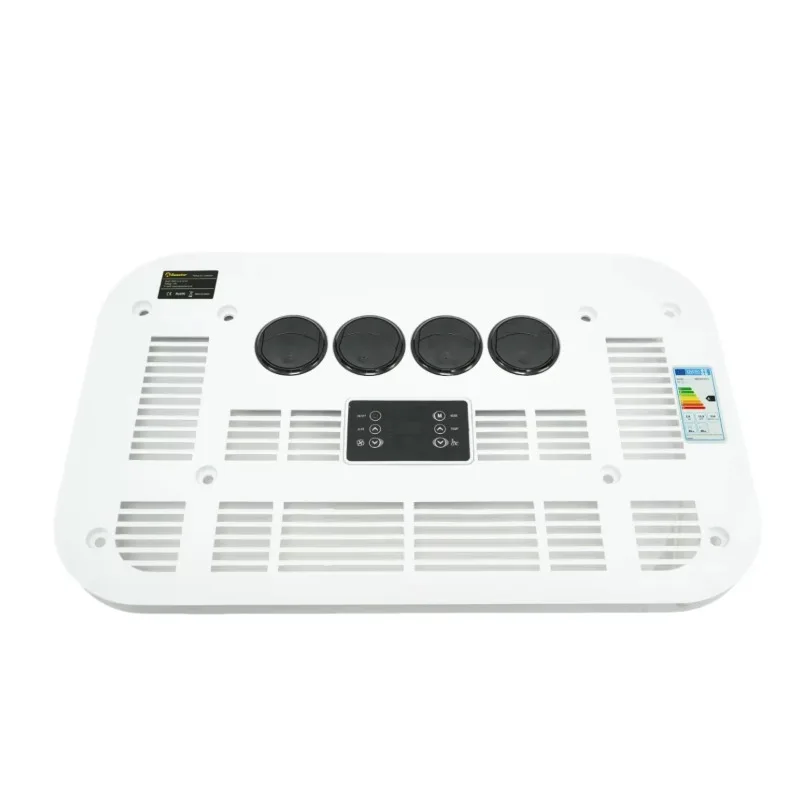 Easy Install 12V 24V DC RV Unit Auto Parking Air Conditioner for Motorhome Caravans Trucks Roof Cooling