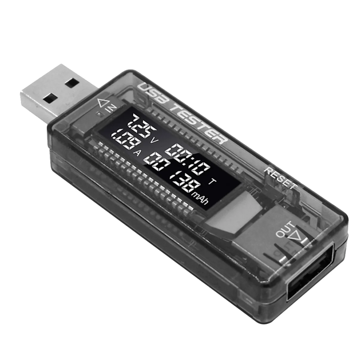 Usb Tester Huidige Spanning Oplader Capaciteit Tester Volt Meter Display Usb Huidige Spanning Test Kaart Adapter