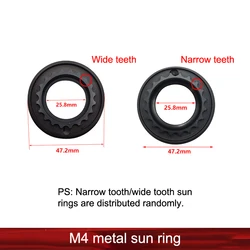 Accessori per l'equitazione freni per bicicletta anello solare anello a scatto M4 M16MOE paramano modello universale nessuna funzione