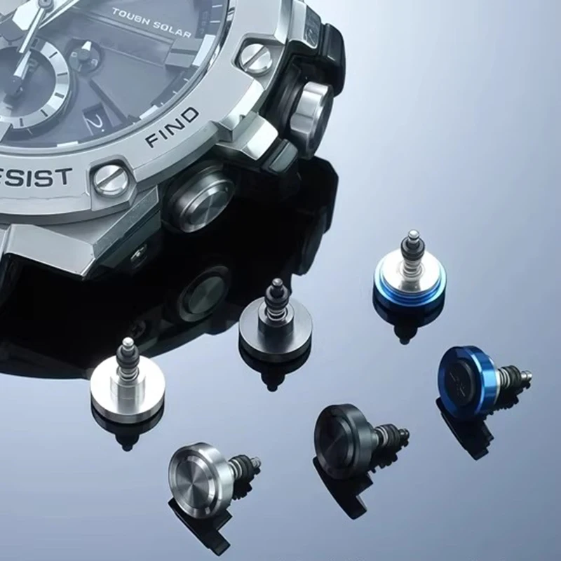 

Dial buttons for Casio Steel Heart GST-B100 watch button multifunctional stainless steel button replacement accessories