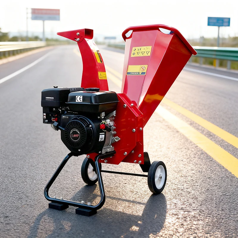 Small Movable Garden Tool Forestry Machinery Tree Branch And Log Chipper Shredder Wood Shredder Chipper Branch Crusher Price