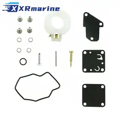 6E3-W0093-08 Carburetor Repair Kit for Yamaha E3-W0093-00 2 Stroke 4HP 5HP Outboard Motor 6E3-W0093-08-00 Repair 6E3-14301