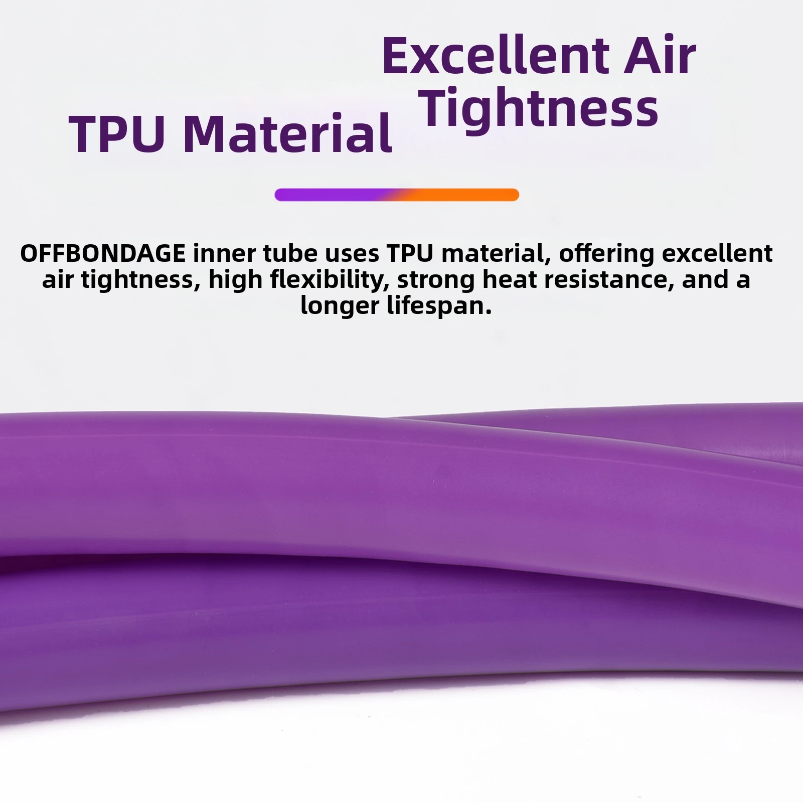OFFBONDAGE Ultralight TPU Bike Inner Tube 30g 700c 18-32 Road Bicycle 45/65/85mm Inner Tube French Valve Cycling Wholesaler view 6