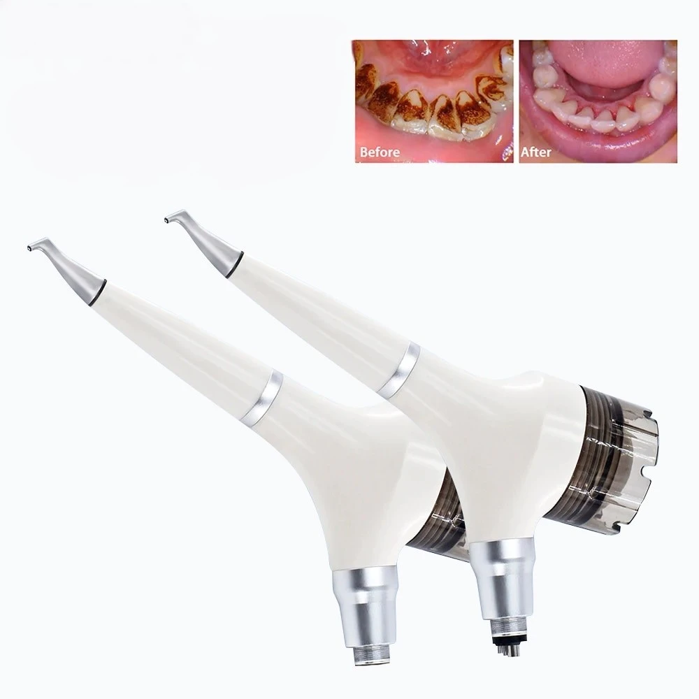 Dentistry Dental Air Prophy Jet Tooth Whitening Sandblasting Gun Denspay Dental Air Prophy Unit Teeh Whitening Spary Polisher