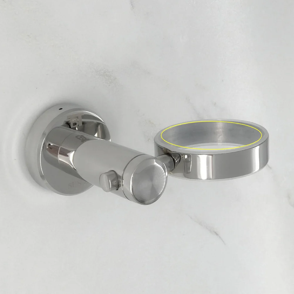 

Wall Mounted Bathroom Liquid Soap Dispenser Nonslip Button Transparent Window Design Easy Install Manual Press Pump