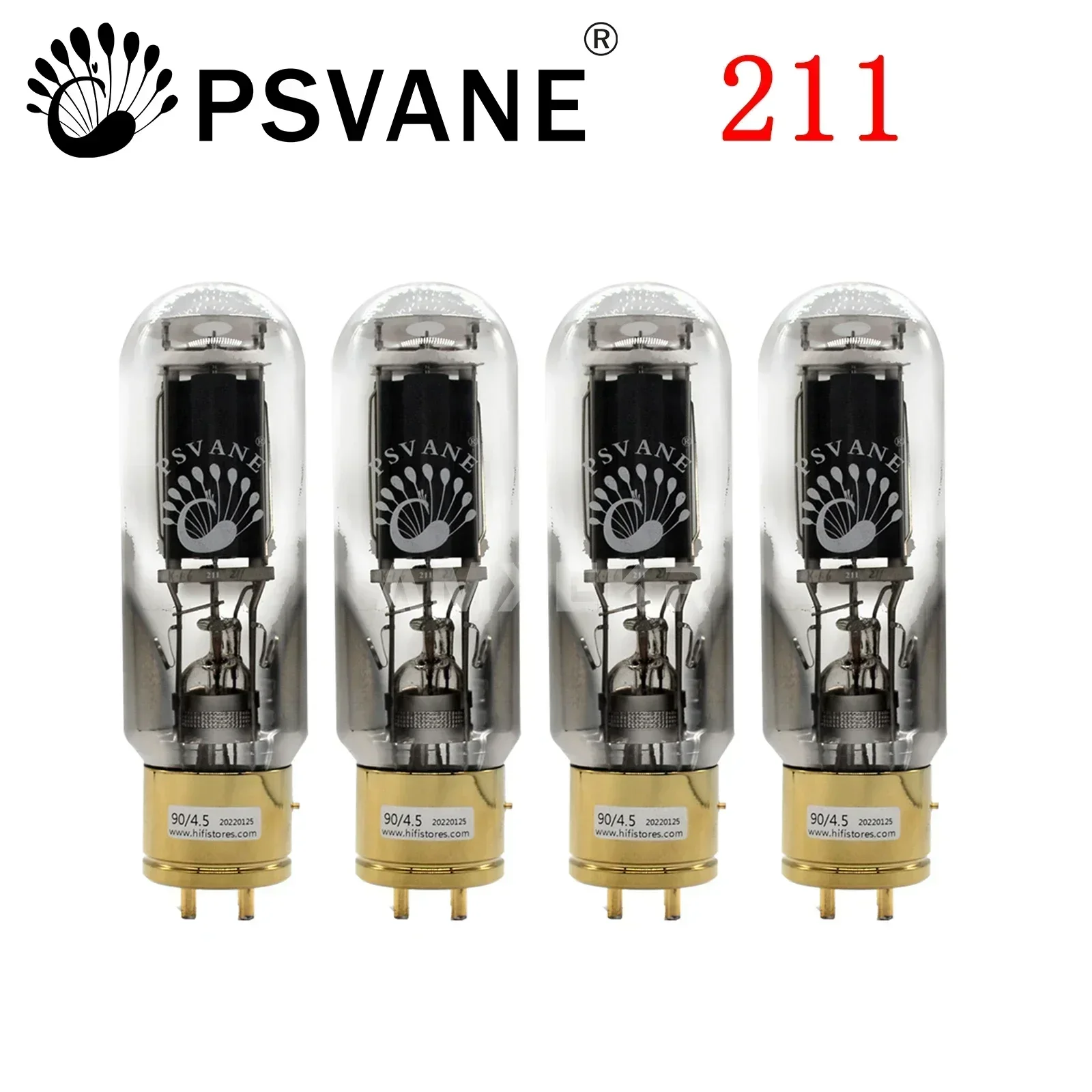 

PSVANE 211 Вакуумная лампа Аудио Электронные лампы Клапан Золотая основа Подходящий усилитель Замена GV Shuguang Fullmuisc GE VT4C 211-T