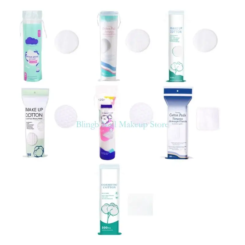 28TA 1 حقيبة مراتب قطنية لطيفة لمستحضرات التجميل ذات مظهر ناعم جزئيًا