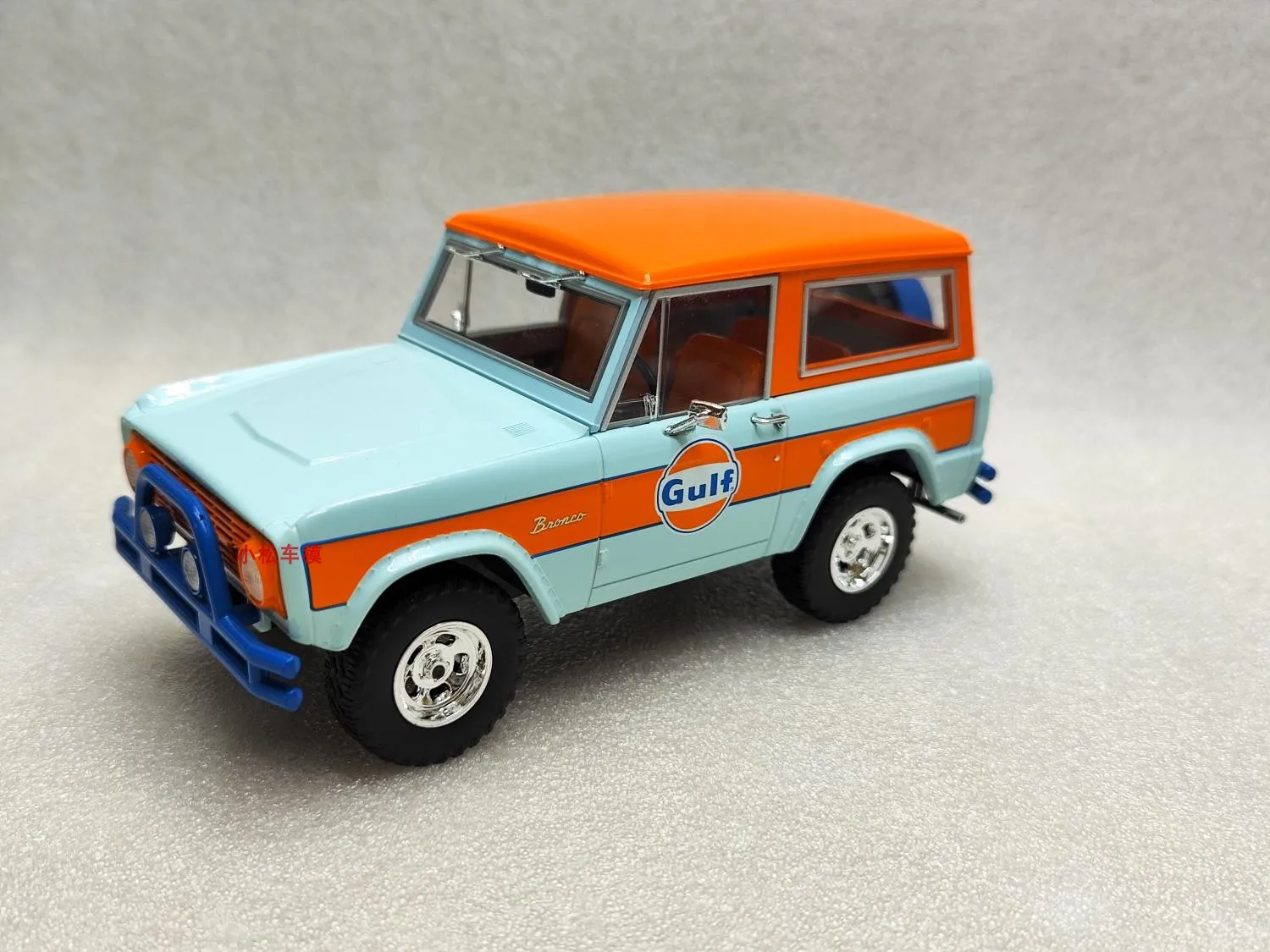 

GreenLight 1:24 1966 Bronco - Running on Empty Alloy car model simulation toy collection display gift