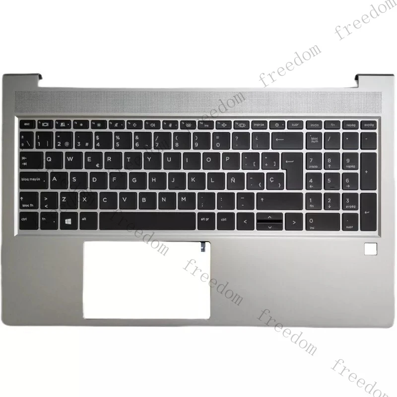HTS New Upper Palmrest with Spanish / Latin Keyboard for HP ProBook 450 G8 455 G8