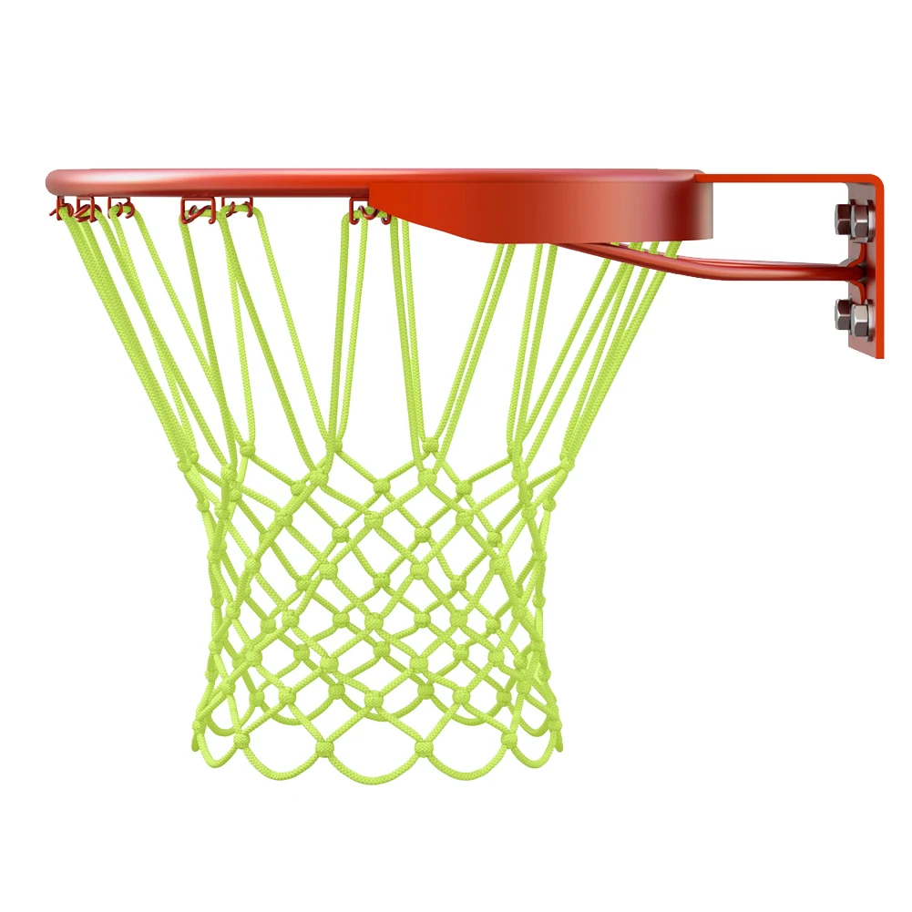Glow Basketball Net Luminous Basketball Net Basketball Net Replacement Outdoor Portable Basketball Net for Outdoor Indoor Sports