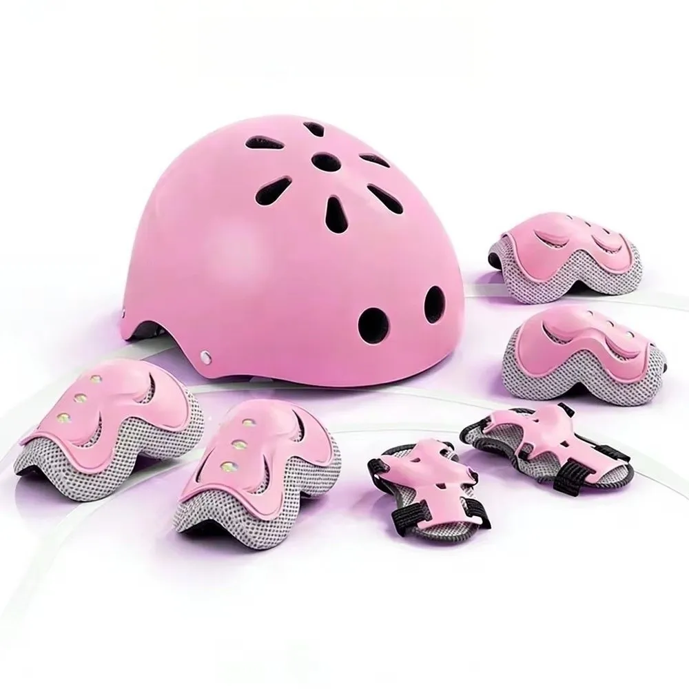 7Pcs/Set Adjustable Guards Protective Gear Set Thickened Shock-absorbing Safety Gear Breathable Protective Equipment