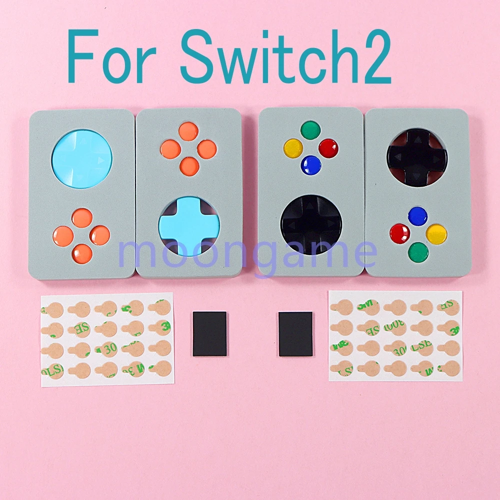 

20sets D-Pad Button Cap Set for Switch 2 Joy-Con ABXY Buttons Cover DIY Game Accessory for Switch2