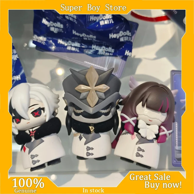 

Mihoyo Suplay Genshin Fatui Harbinger Blind Box Anime Figure Collectible Mystery Ornament Trendy Toys & Hobbies Gift