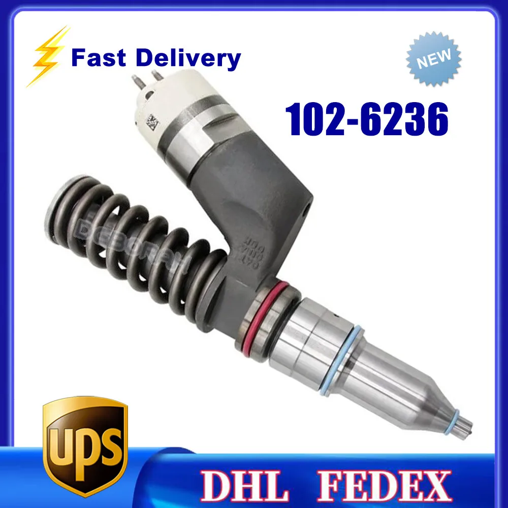 

New Diesel Fuel Injector 102-6236 For Caterpillar CAT C15 3406E Diesel Engine