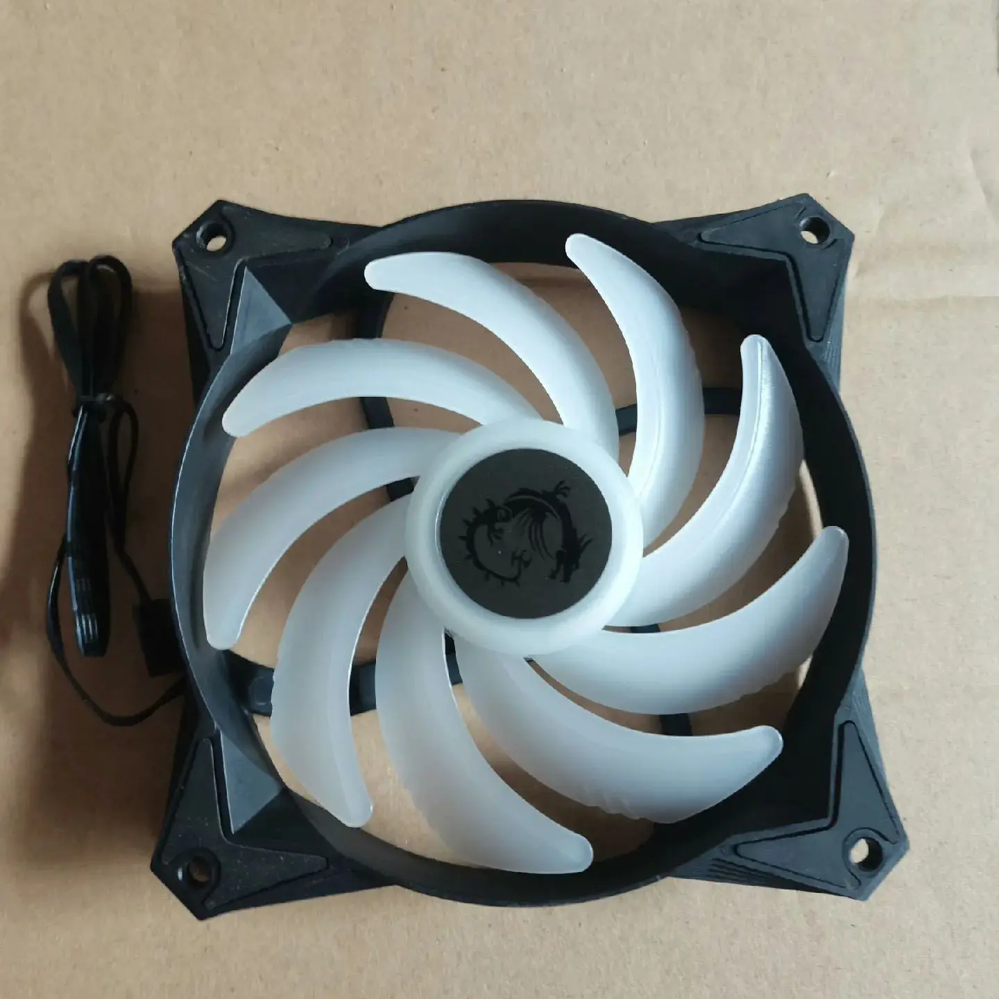 RGB APA1225M12 fan PWM range of 1500-2500 RPM FOR MSI MAG CORELIQUID 240R 360R whispering noise Frost integrated CPU Water fan