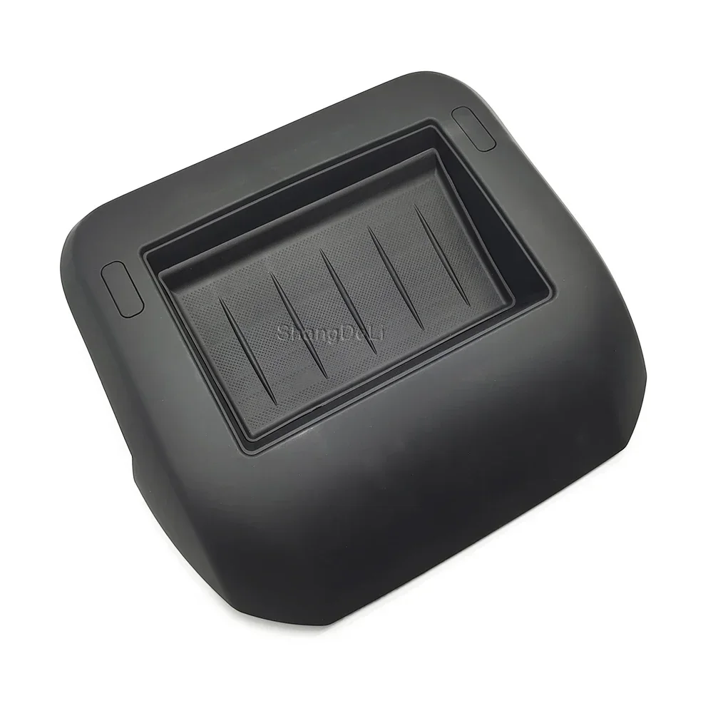 Car Dashboard Central Control Storage Box Cover Black Middle Navigation Frame for Peugeot 3008 Accessories