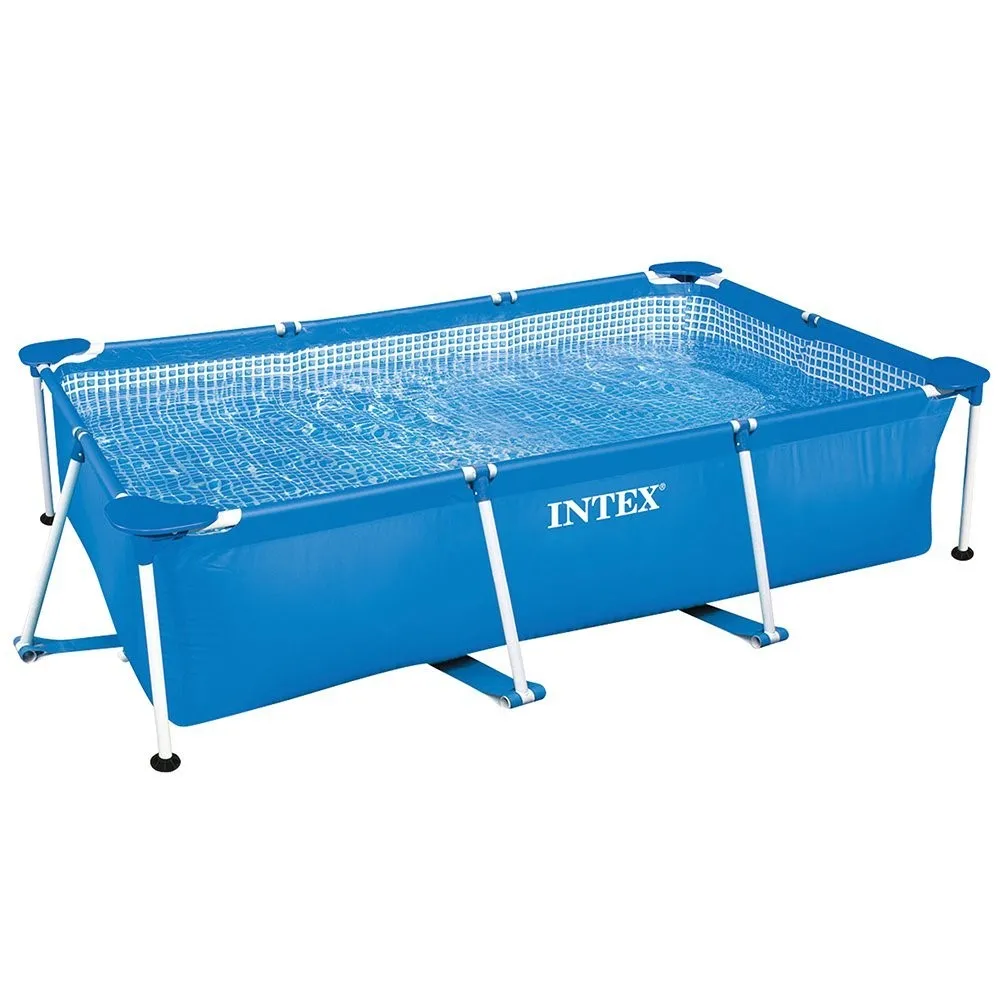 Intex Home Family Kids Full Sized 28270 Inflatable Indoor Metal Frame Pools Adults Garden Backyard Inflatable Swimming Pool